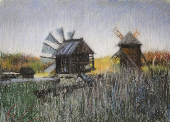 Cotton mills Pastel